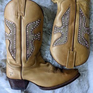Frye Daisy Duke Rhinestone Cowboy Boot sz 11